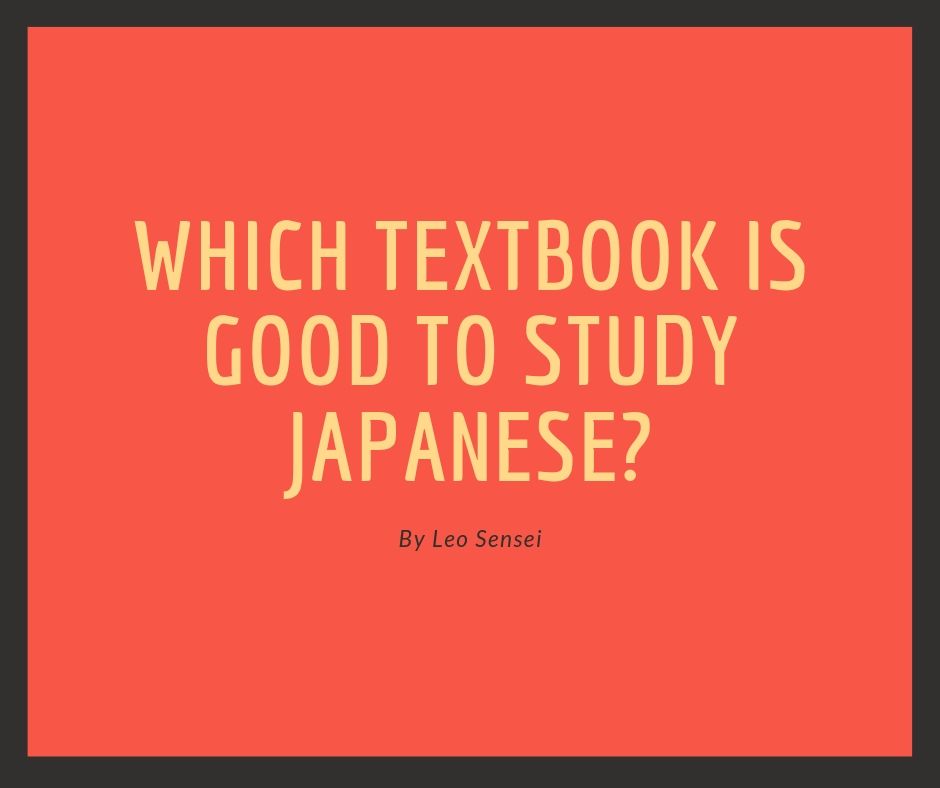 Which Textbook Is Good To Study Japanese Language? 